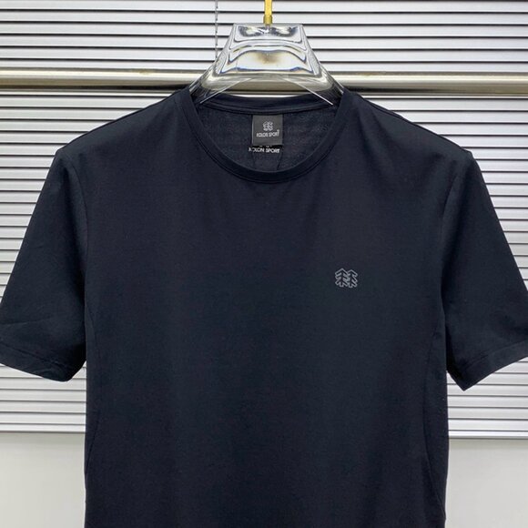 Simple Black Short-Sleeved T-Shirt Kolon Sport - Picture 2 of 8